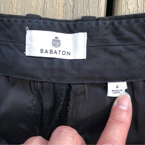 Babaton Black Dress Pants With Pockets Size 6 - Picture 6 of 9